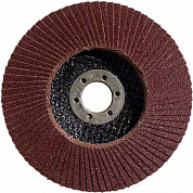 Лепестковый круг Standard or Metal, прямое исполнение, пластмассовая прокладка, Ø125 K40